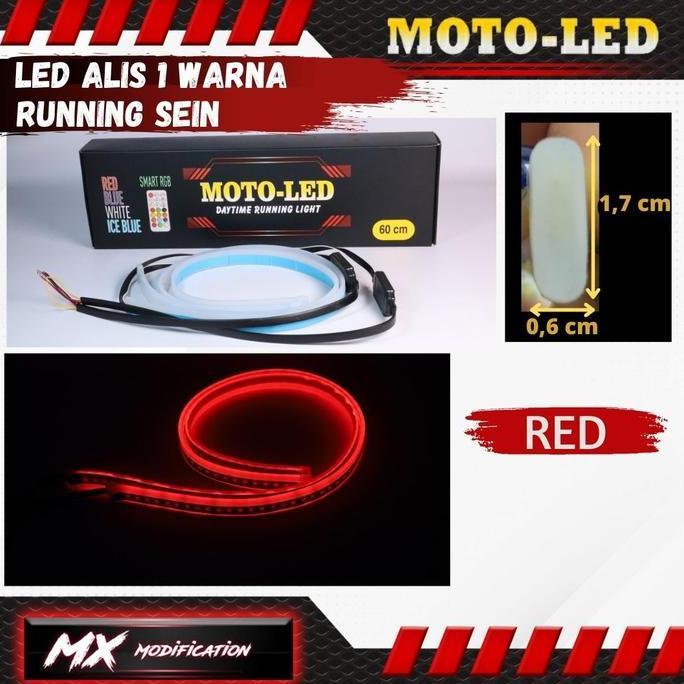 Promo LED ALIS Motoled 60 cm Sein Running   Lampu Motorcycle Diskon