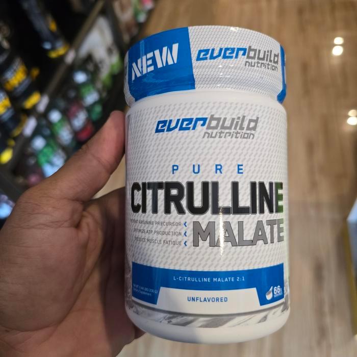 EB EVERBUILD EVER BUILD NUTRITION PURE citrulline CITRULINE MALATE NITRIC NITRIX OXIDE 200 GRAM GR L