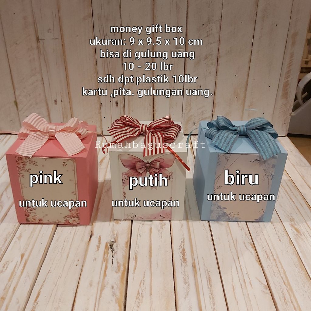 money gift box/ kotak kado uang/ kado ulang tahun model uang di tarik.