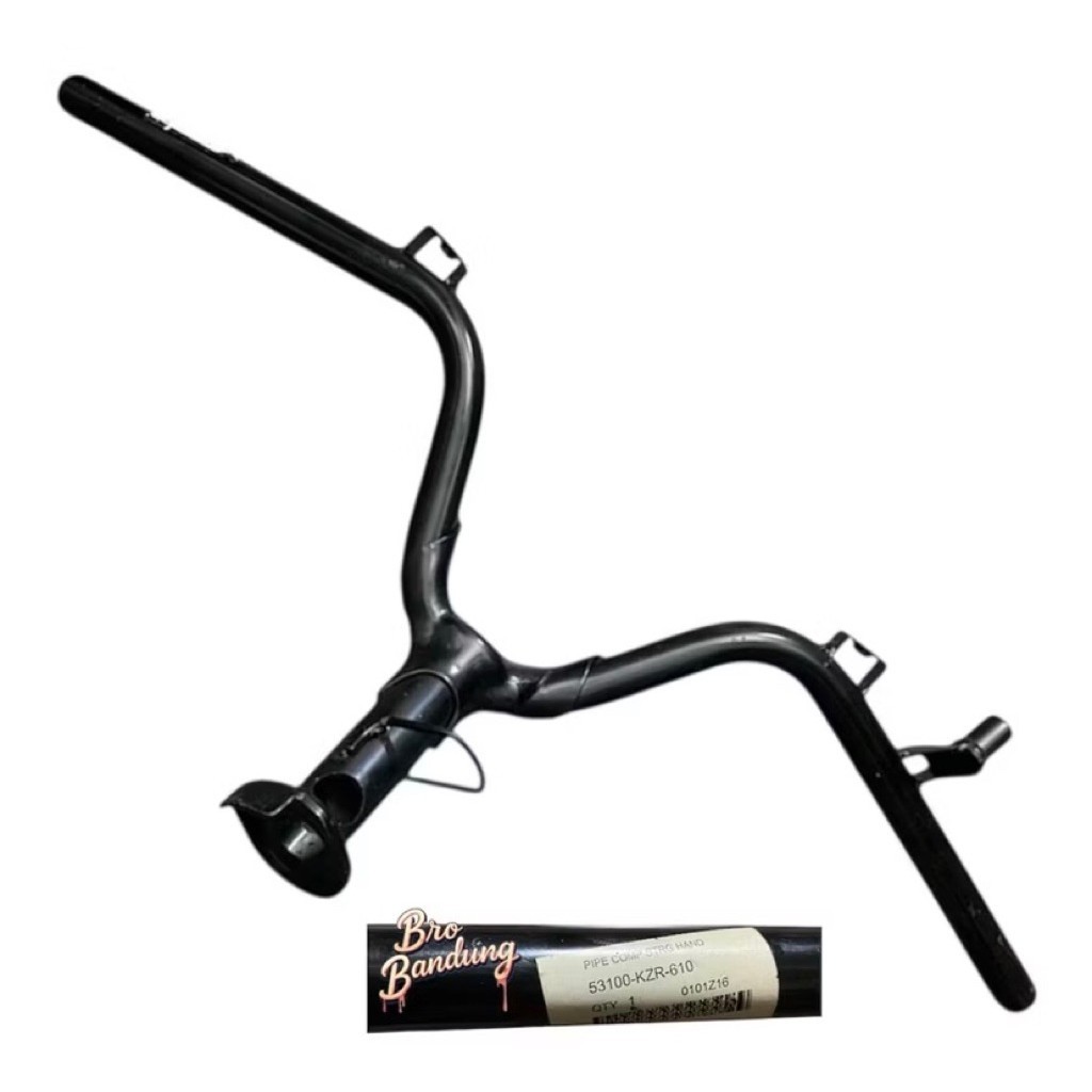 Pipe Comp Strg Stang Stir Setir Honda Vario 125 Fi Techno Old Bohlam Cbs 2012 2013 2014 53100-KZR-61