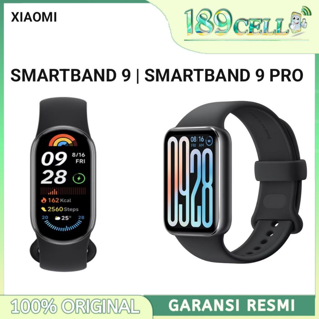 XIAOMI SMARTBAND 9 & SMARTBAND 9 PRO GARANSI RESMI