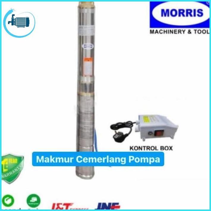 Pompa Satelit Casing 4" Submersible Pump 0.75Hp/0.55Kw 3/4Hp Terbaru