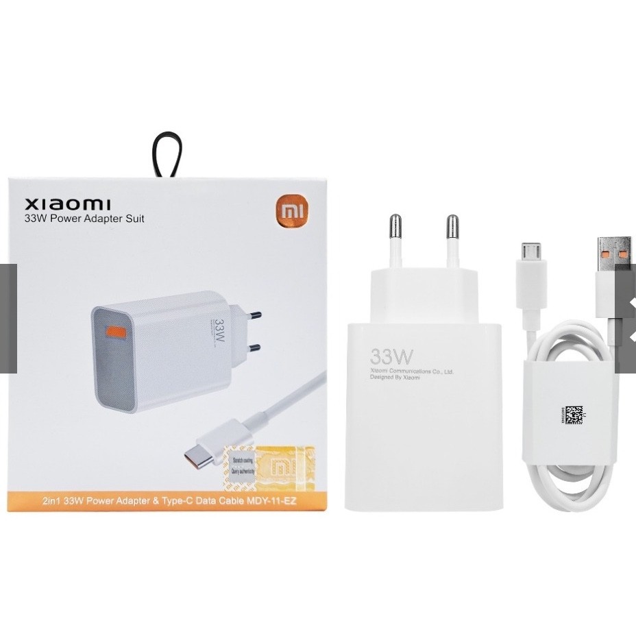 Charger 33 Watt Fast Charging MDY-11-EZ TYPE C