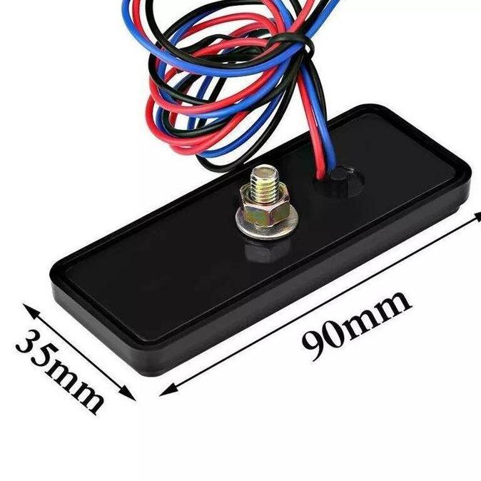 Promo Stoplamp Led lampu Mata Kucing Kotak Lampu Led Spakboar Belakang Motor Diskon