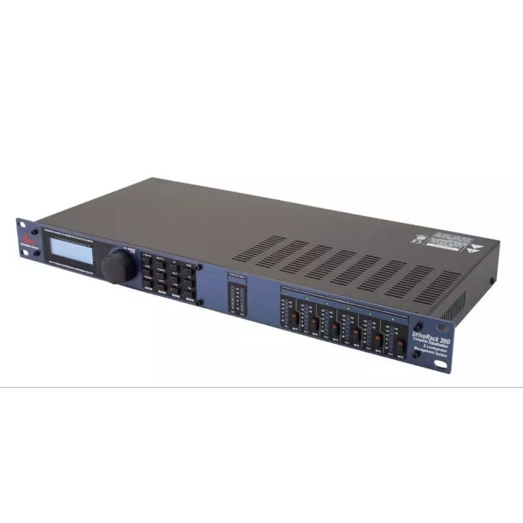 DLMS / Management / DBX driverack260 / DBX driverack 260 Audio Manajemen Grade A Blue Biru - 2 in 6 