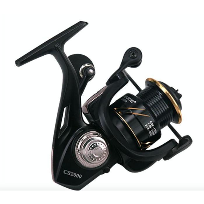 REEL PANCING POWER HANDLE DEUKIO CS1000-7000 SPOOL METAL - D-CS4000