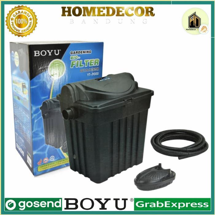 Boyu Set Filter Kolam Ikan Yt-9000 / filter boyu set / filter kolam