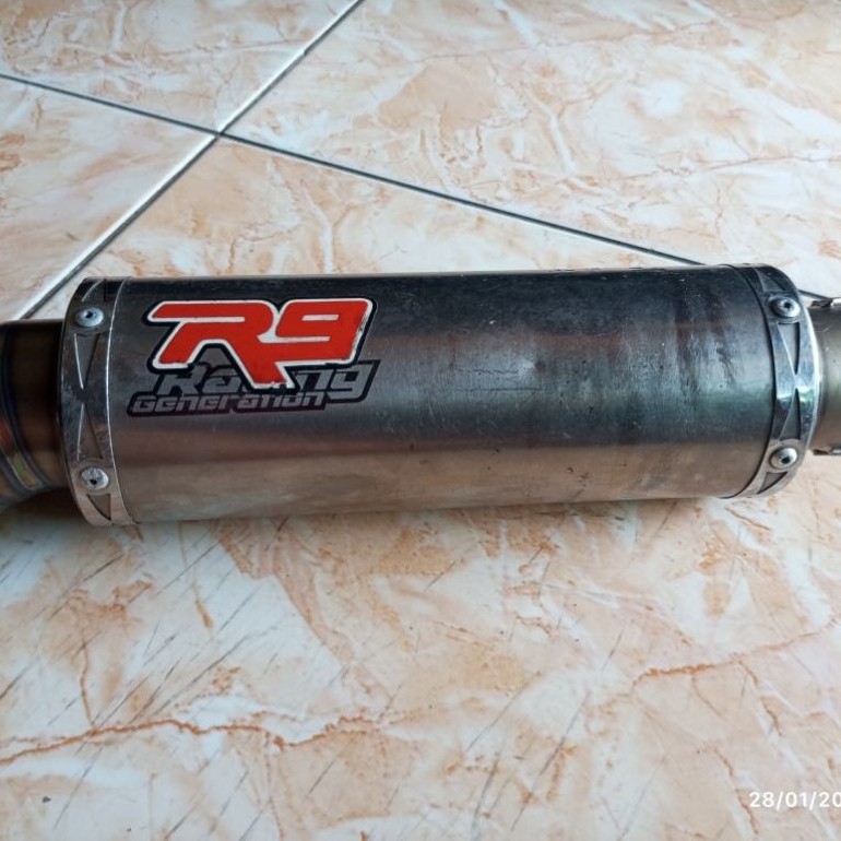 Silincer knalpot R9 Titanium