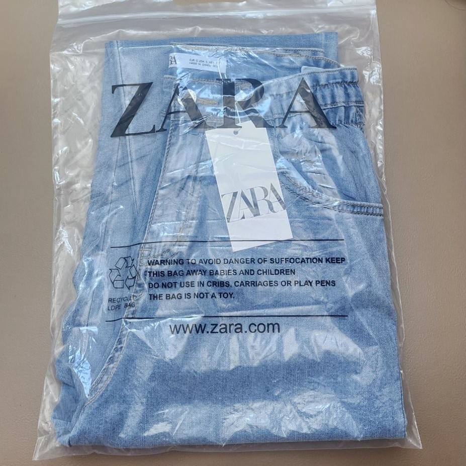 Jeans Zara New Sisa Stock - Soft Jeans