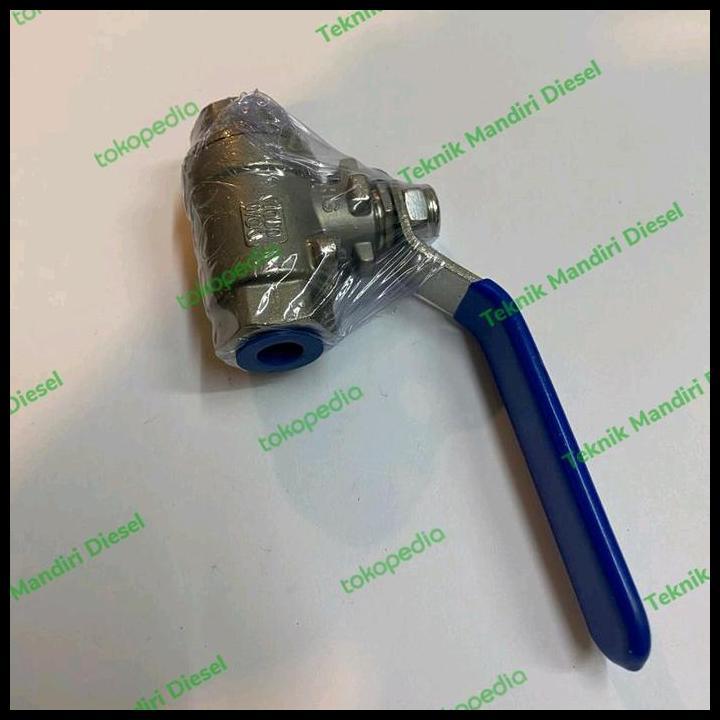 DISKON BALL VALVE STAINLESS/BALL VALVE 3/4INC /KERAN AIR STAINLESS STEEL 