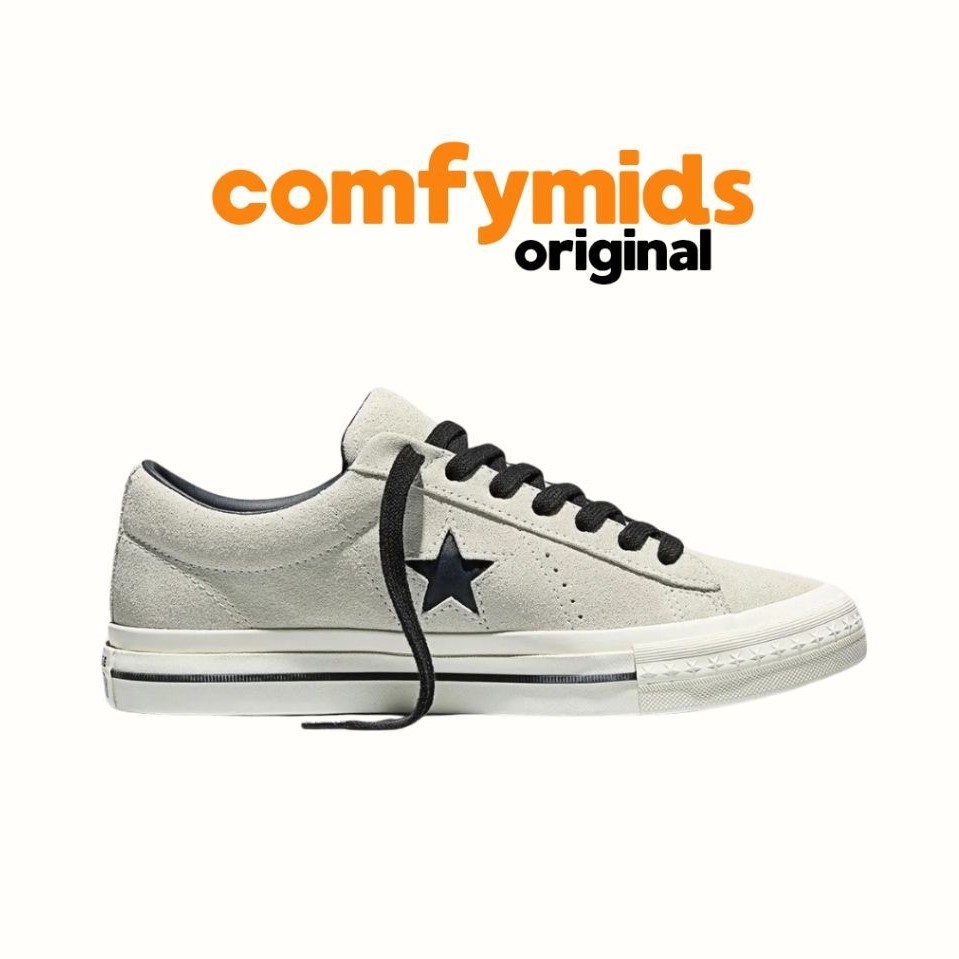 Sepatu Sneakers Converse One Star 95 - Egret White Original 100% BNIB (Resmi PT. MAP)