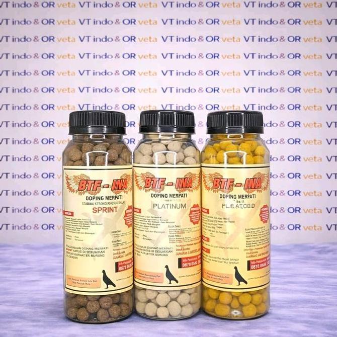 BTF INA DOPING MERPATI STAMINA STRONG PLATINUM SPRINT 3 IN 1 VITAMIN