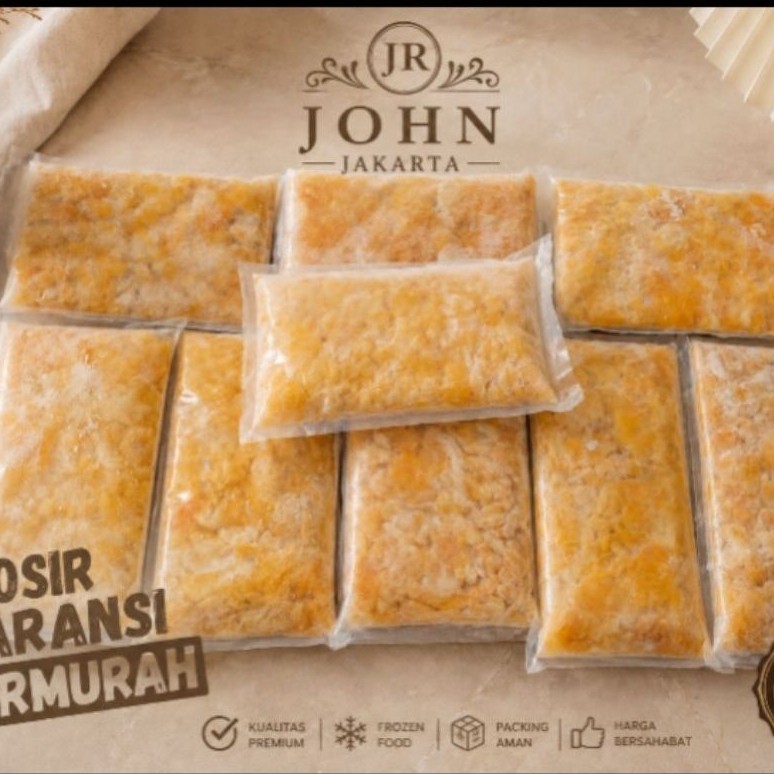 Cempedak Frozen Daging Buah Cempedak 1 Kg Non Biji