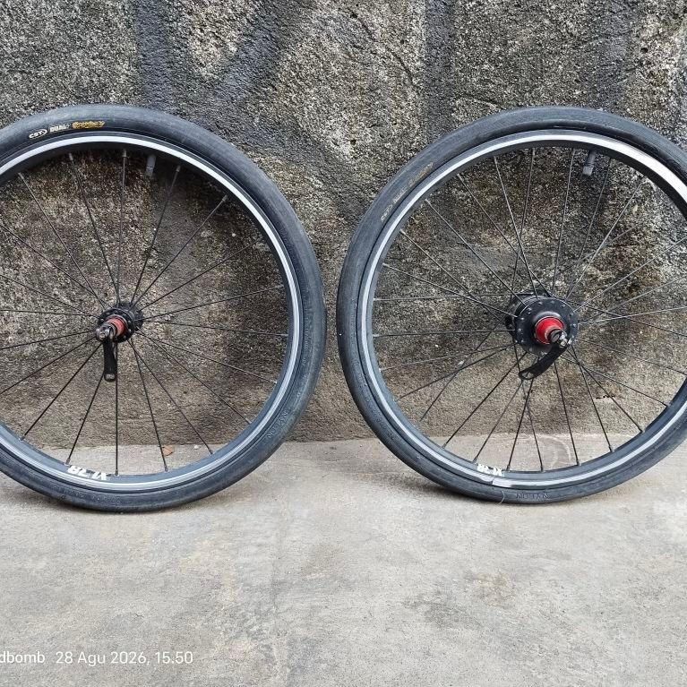 Wheelset XLR8 20 (406) Rimbrake