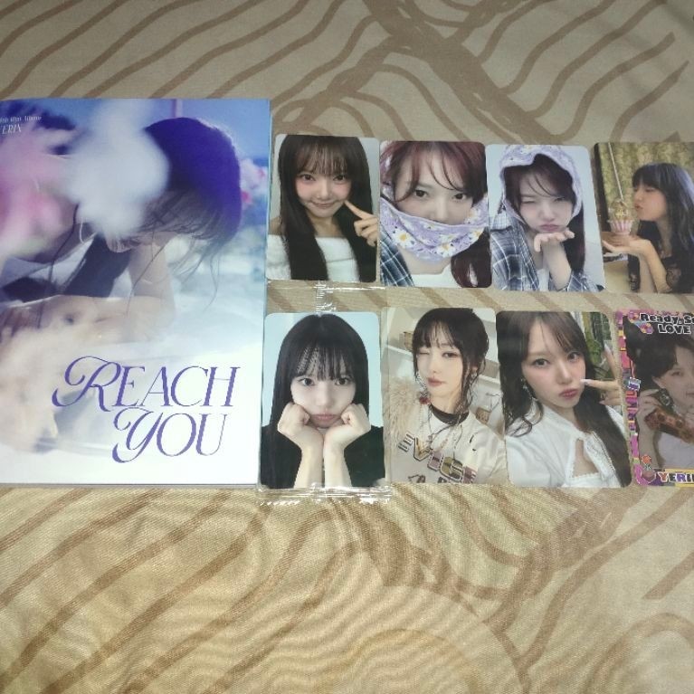 [Ready] Album Photocard Yerin Reach You Labyrinth Rewrite Ready set Love