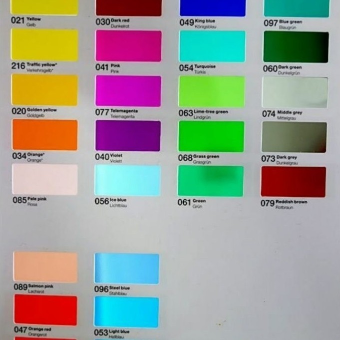 Sticker Oracal 8300 Transparent