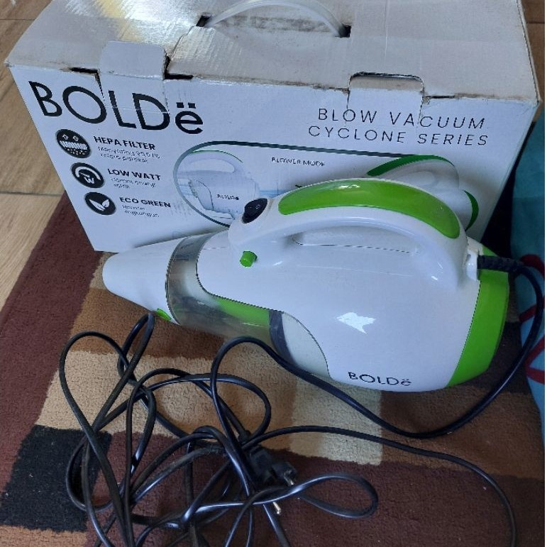 Preloved Vacuum Cleaner BOLDe Super Hoover Turbo - 2 in 1, Ringan, HEPA Filter