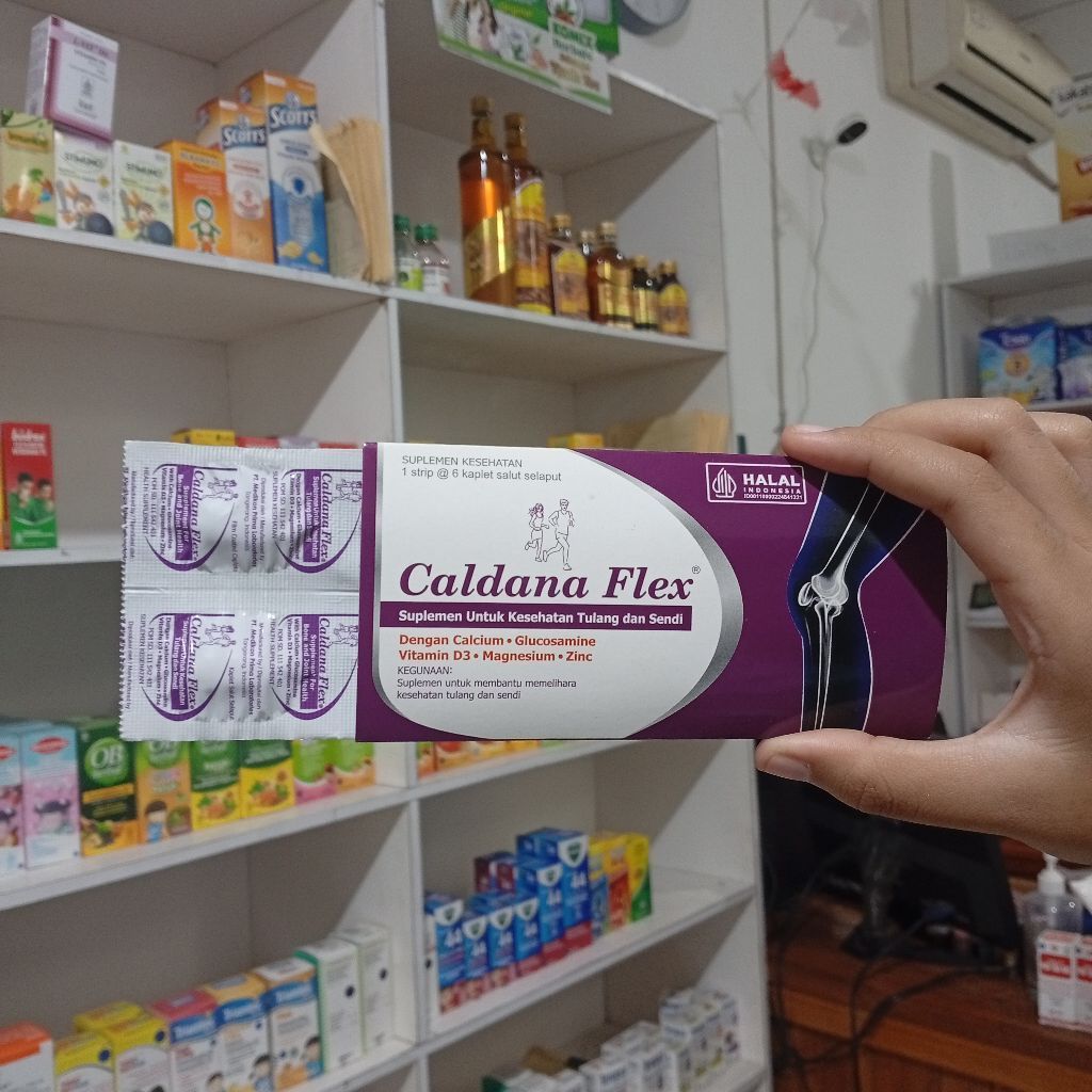 Vitamin Tulang Nyeri Sendi Caldana Flex / Vitamin Untuk Tulang Dan Sendi