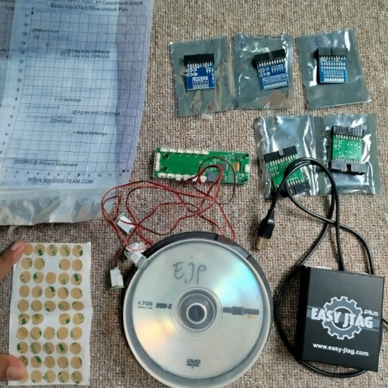 flash hp Box Essy JTag plus preloved BU