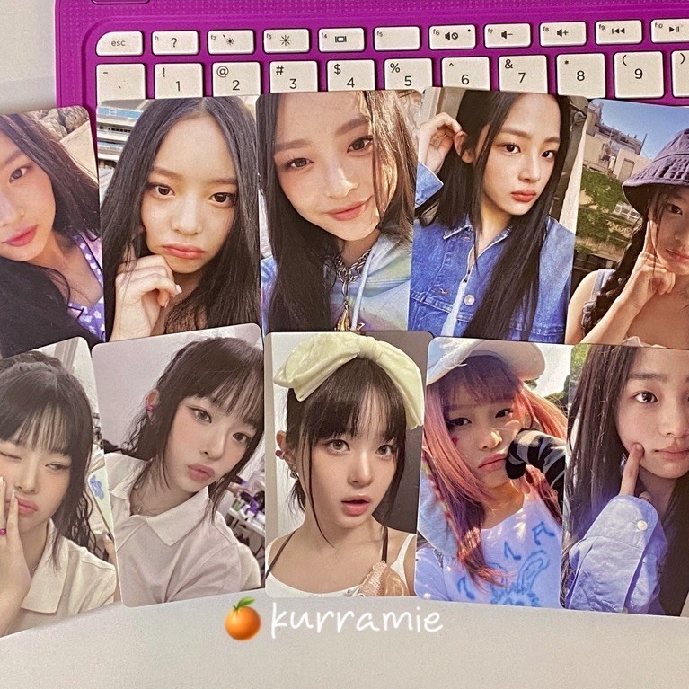 photocard official newjeans pt.1 (wts pc minji hanni danielle haerin hyein njz nj poca hd hanni buck