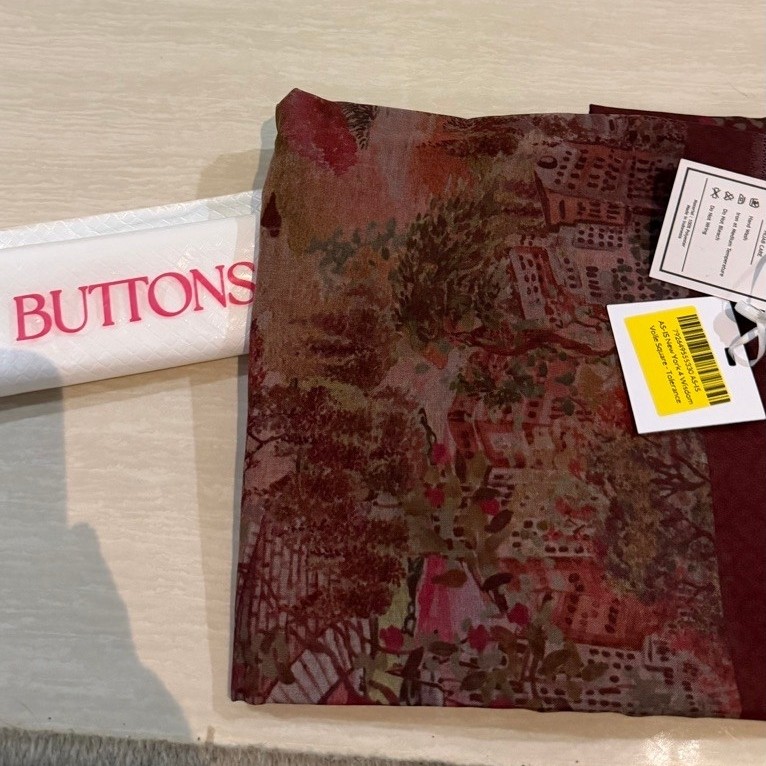 Buttonscarves Voal New York Wisdom As Is No Box- Tolerance