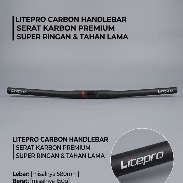 Handlebar LitePro Carbon