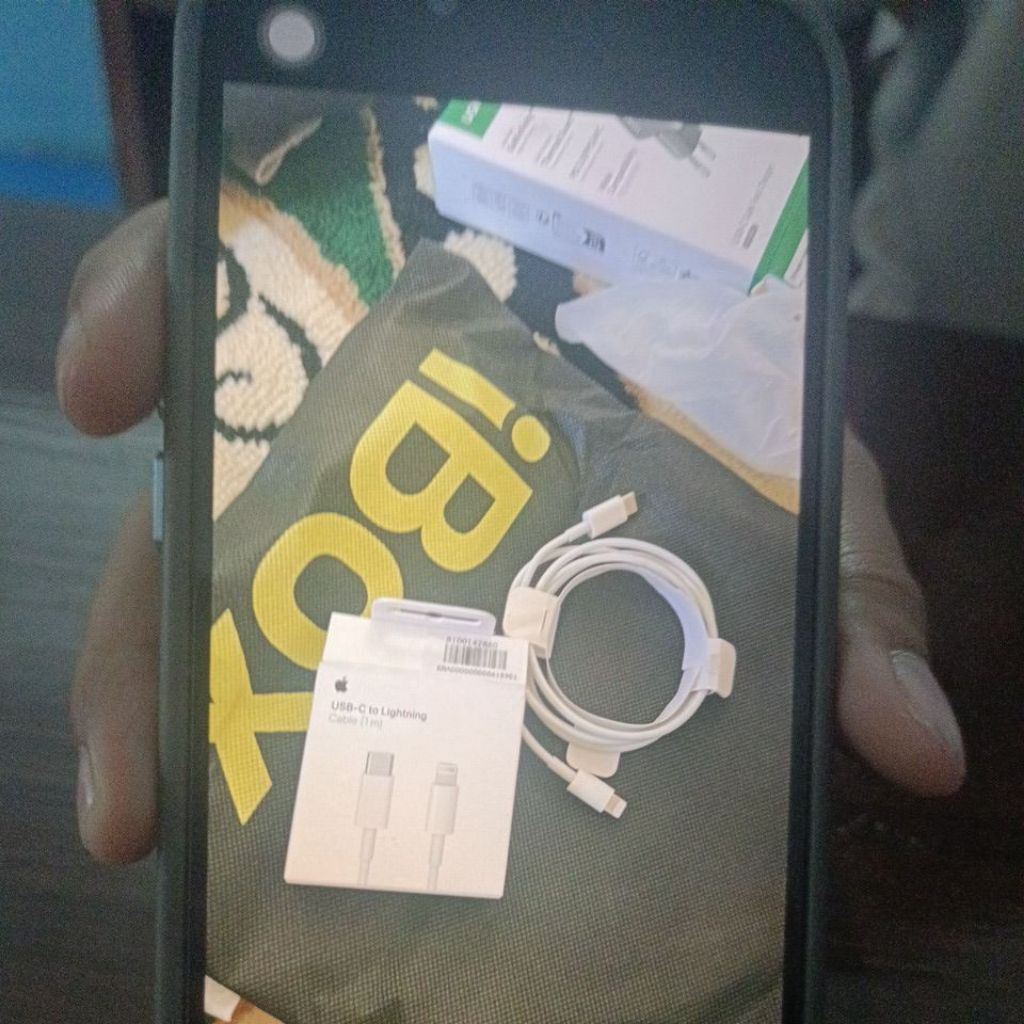 kabel carger iphone 14 original ibox