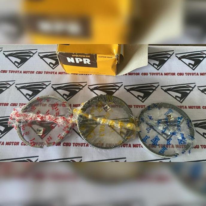 RING SEHER PISTON SIZE STD MEREK NPR JEPANG TOYOTA SUPRA SOARER 2JZ-GTE 2JZ GTE TURBO ORINAL NPR JAP