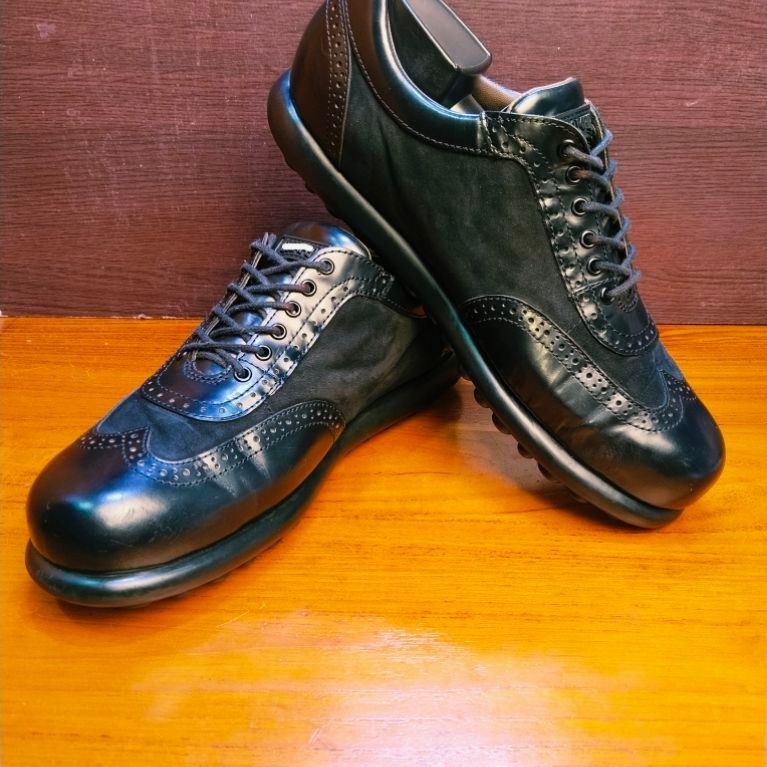 sepatu kulit campret wingtip size 40 (second)