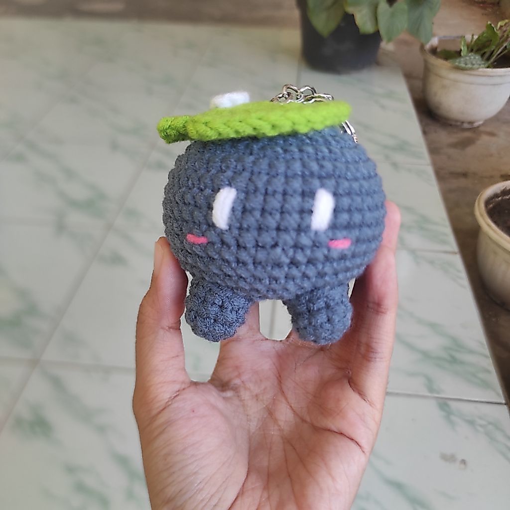 [ETOILE] CRAB SKY COTL AMIGURUMI CROCHET KEYCHAIN