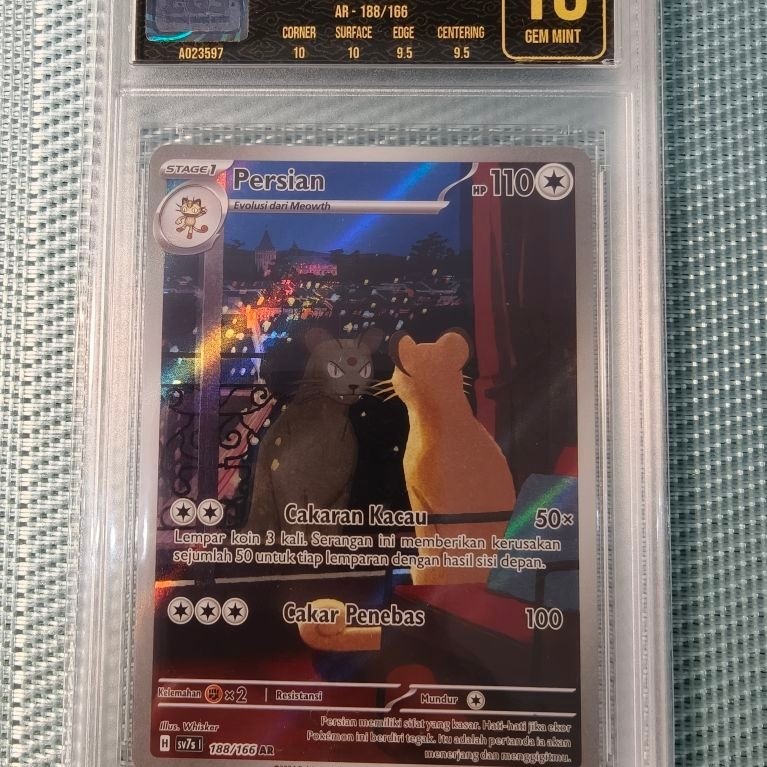 SLAB POKEMON PERSIAN EGS 10