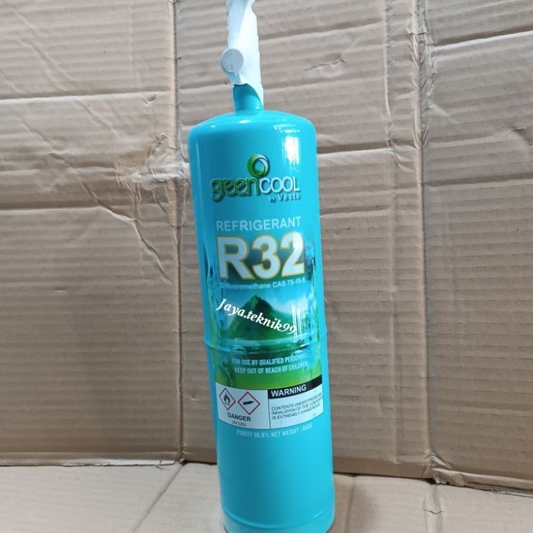 FREON R32 GREEN COOL 650G /FREON KALENG R32/ REFRIGARANT R32