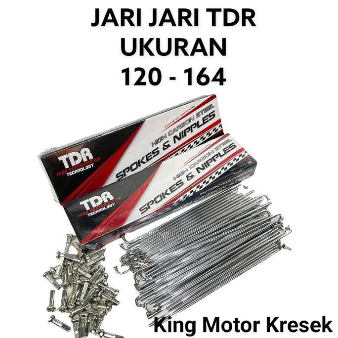 VIRYEOU Jari Jari TDR Ukuran 120-164 Untuk Motor Mio Fino Xeon Velg Ring 17