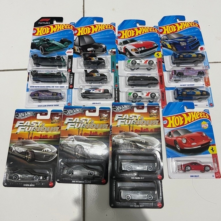 Hotswheels Rare Paket Isi 6