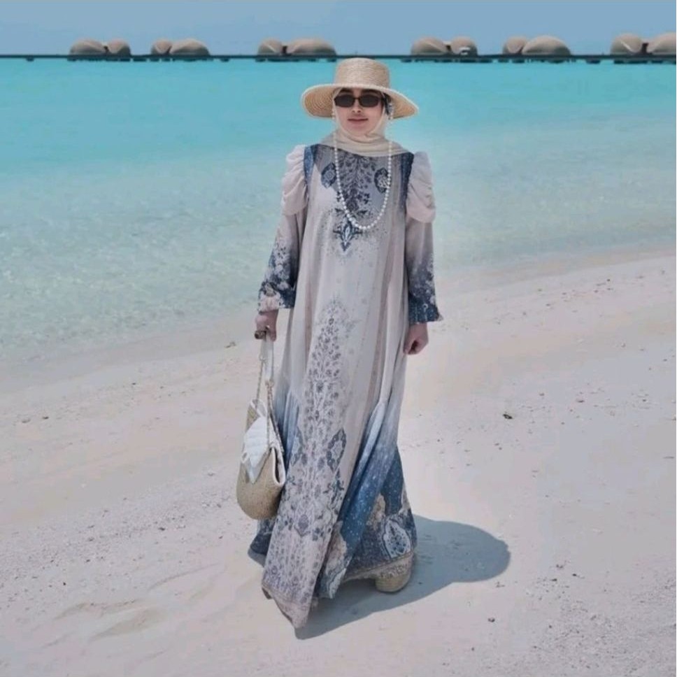 Gamis Dress Abaya Elsa by Sheila Saukia SS