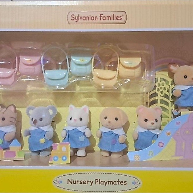 Sharing Sylvanian Families Nursery Playmates