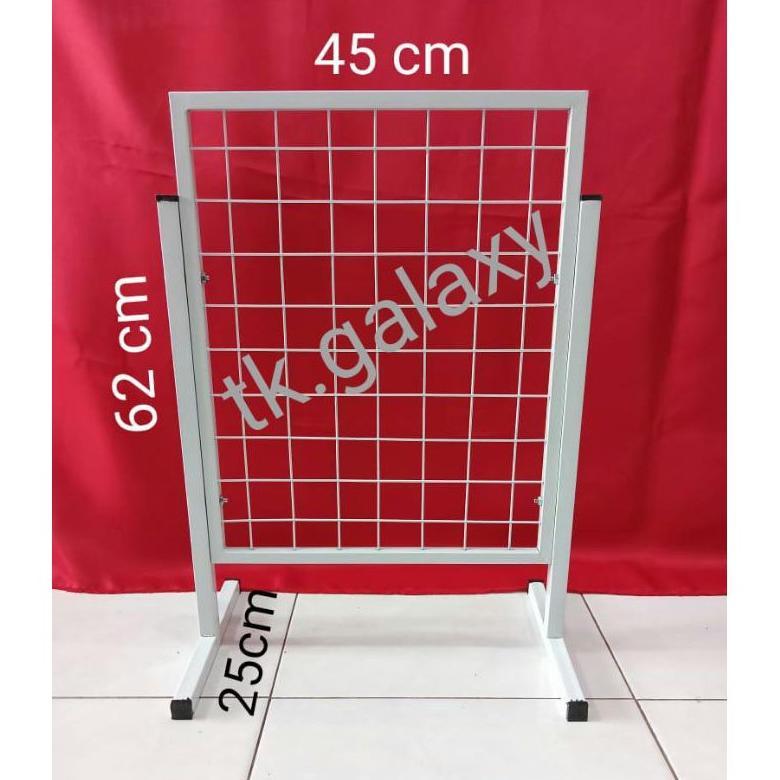 Ram mini, Rak display pajangan gantungan aksesoris meja/etalase. Diskon