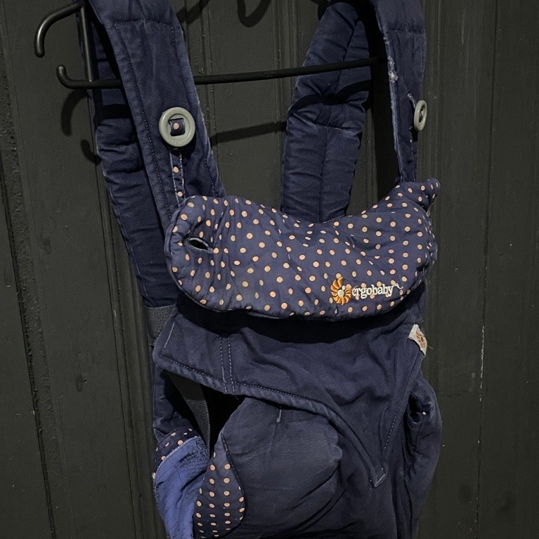 Preloved Ergobaby 360 4-Position Original Gendongan Dusty Blue