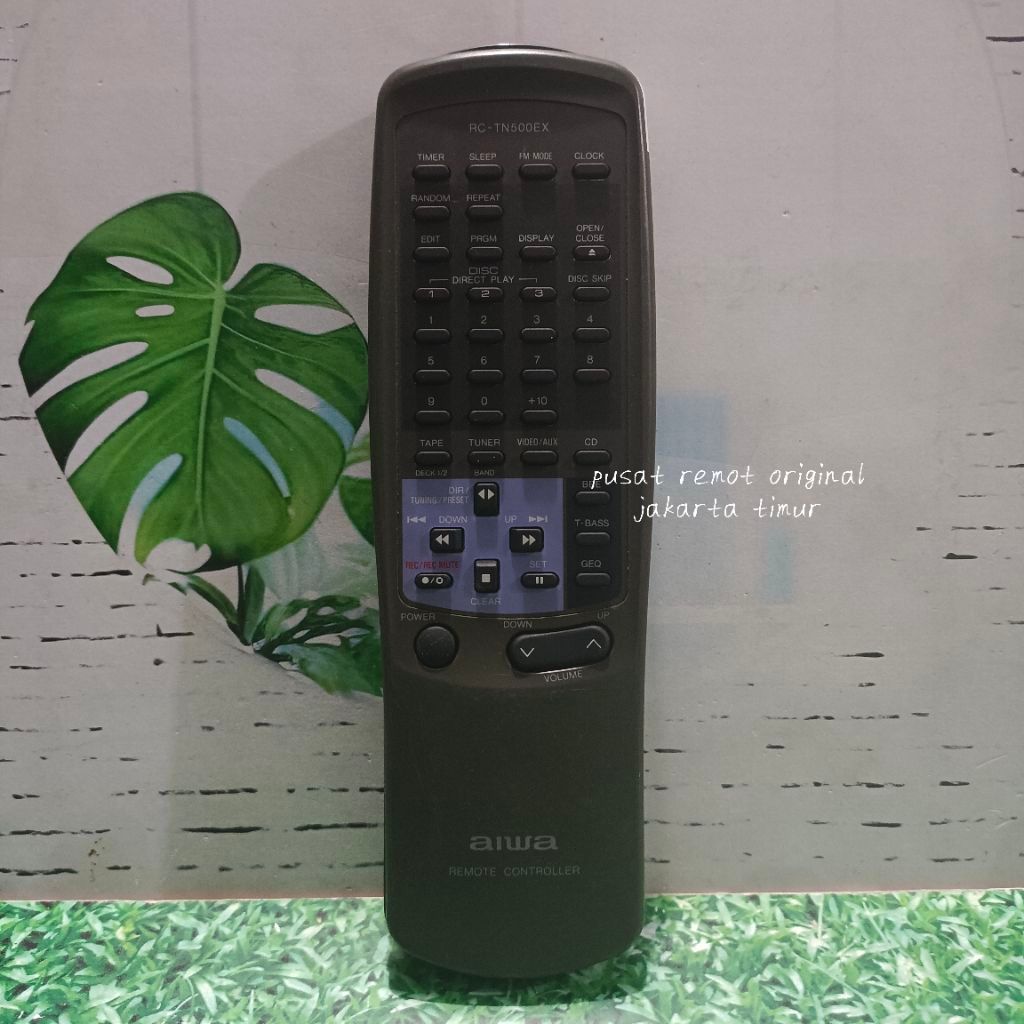 REMOTE REMOT DVD COMPO AIWA RC-TN500EX ORIGINAL