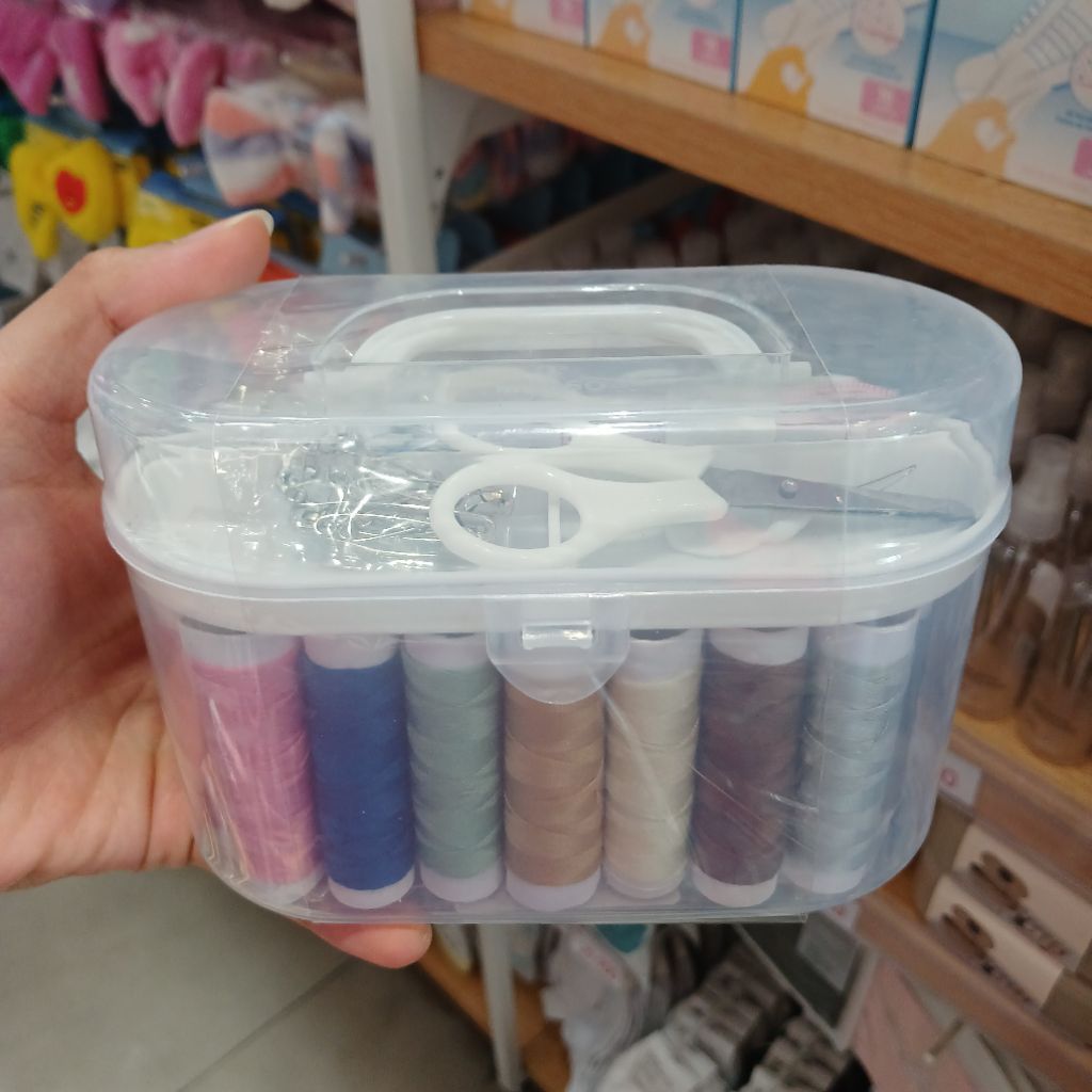 MINISO Sewing Box (White)(Kotak Peralatan Jahit)