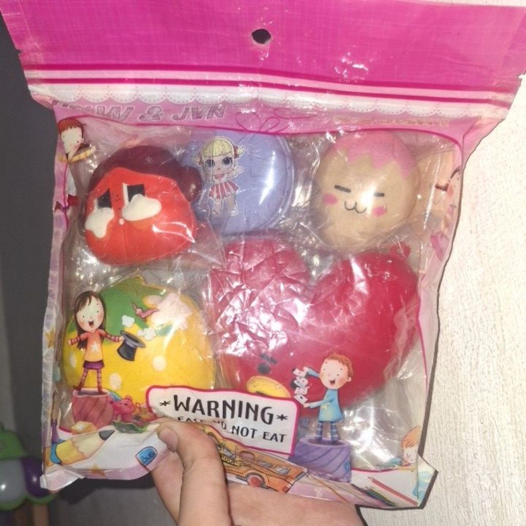 SQUISHY PAKET BUNDLE ISI 5