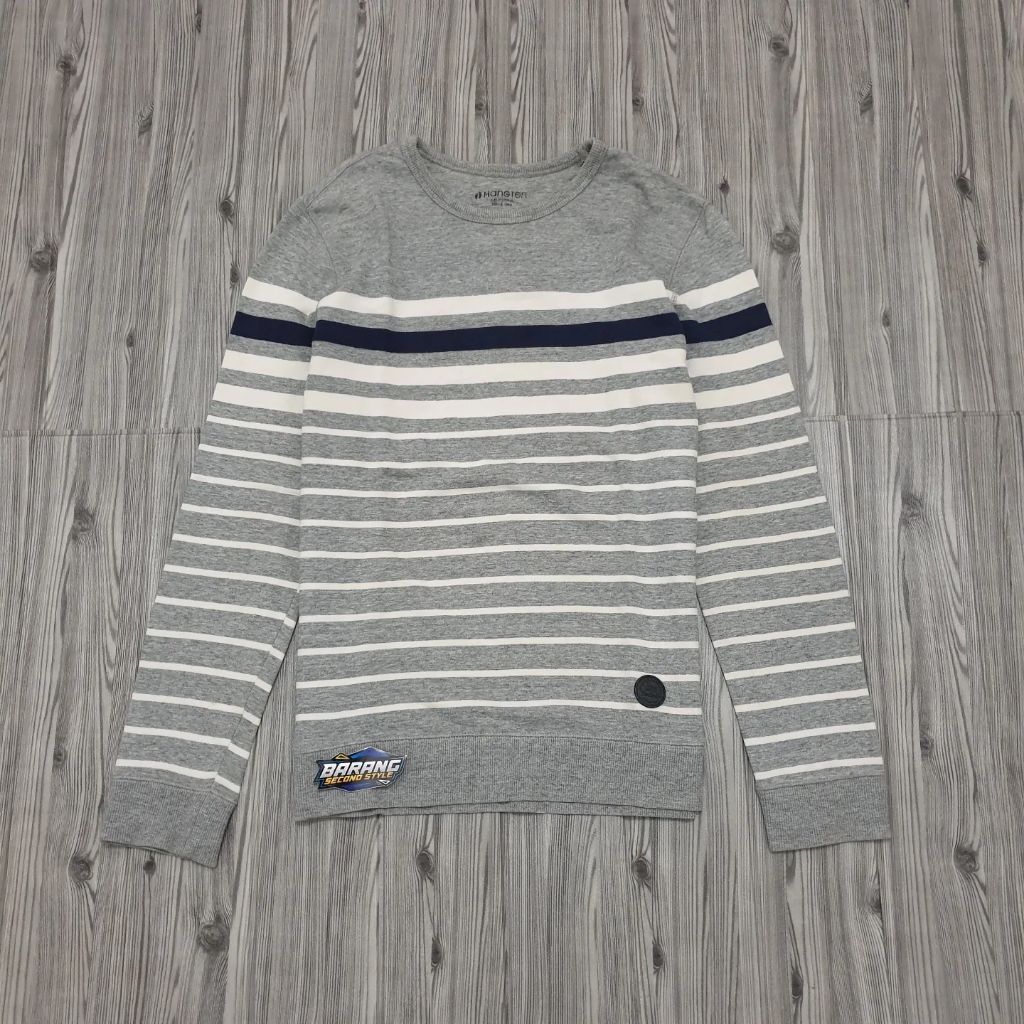 Crewneck Sweater Hangten Pria Wanita