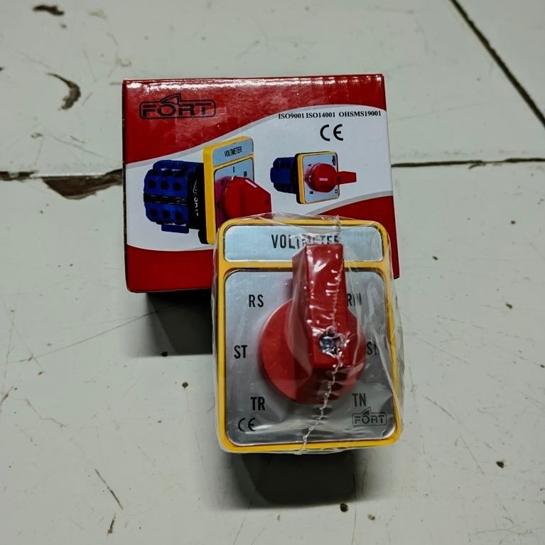 Voltmeter Selector Switch 3 Phase 20A FORT - Cam Switch Volt Meter 3P
