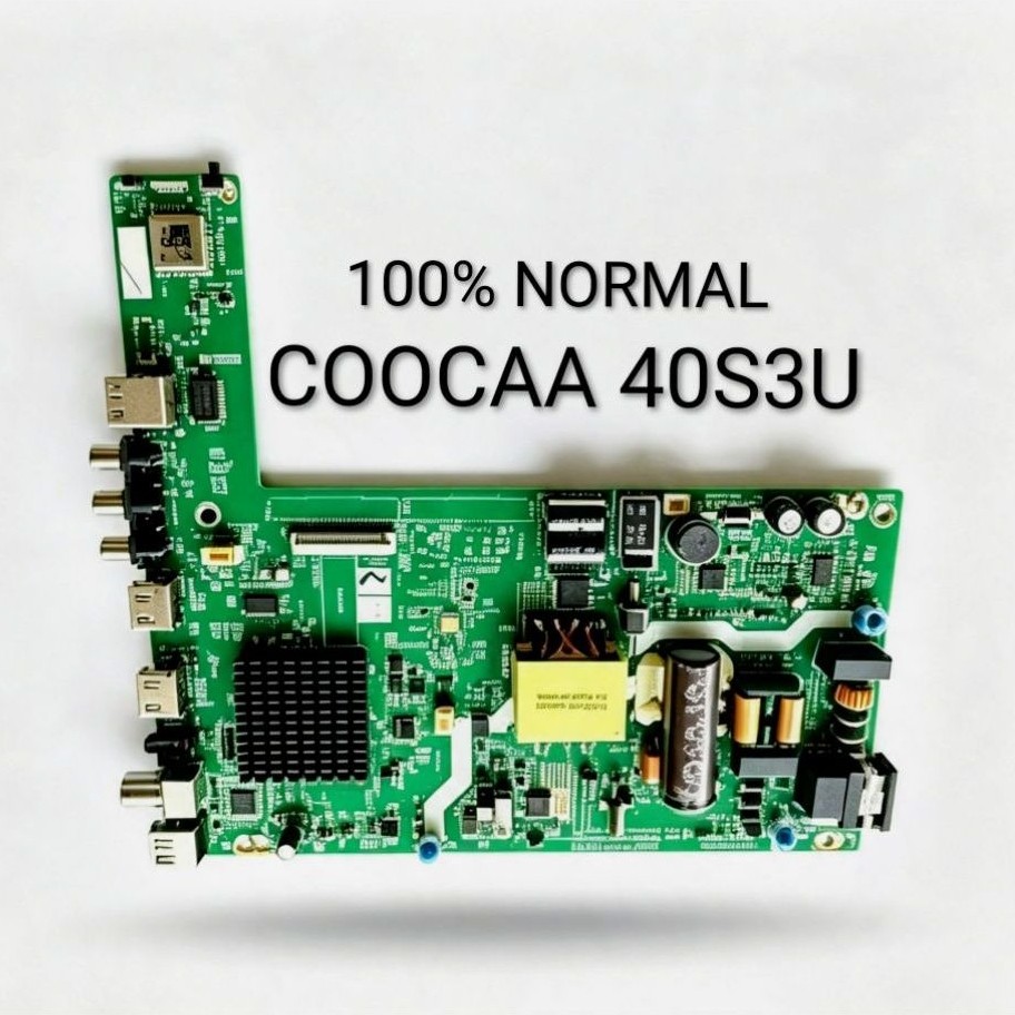 MB Mainboard TV Coocaa 40S3U, Mainboard Coocaa 40S3U Original, Mesin TV LED Coocaa 40S3U, Motherboar
