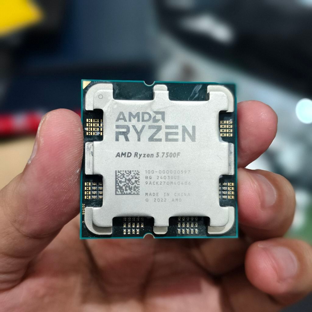 AMD RYZEN 5 7500F (AM5) BEKAS UNIT ONLY