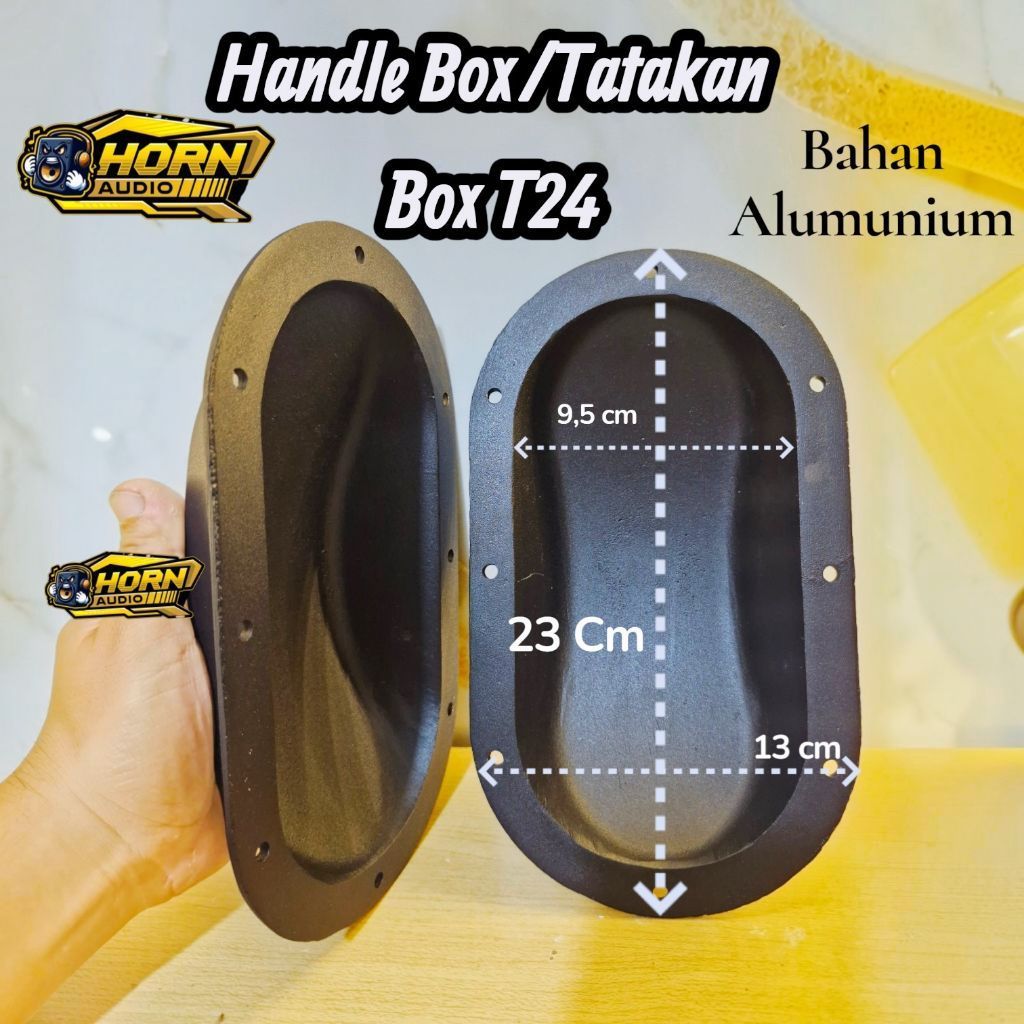 HANDEL TANAM HANDLE BOX SOUND T24 BAHAN ALUMUNIUM DIRAL