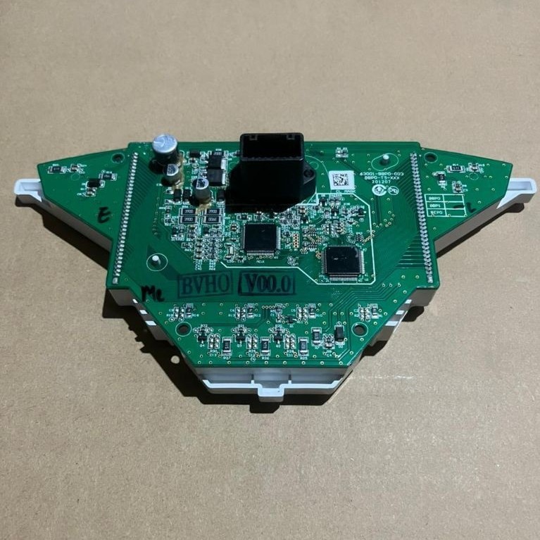 mesin speedometer aerox 155 new connected original pcb plus tatakan lcd aerox 155 new