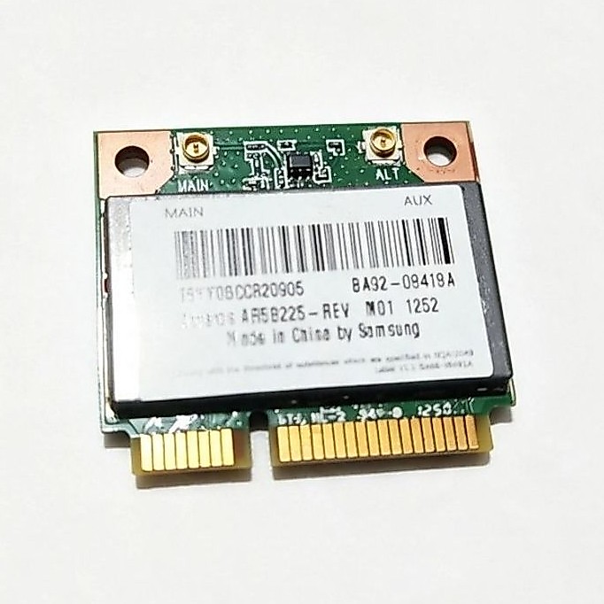 Kartu Wifi WLAN Card Laptop Atheros AR5B225 Bluetooth Original Copotan