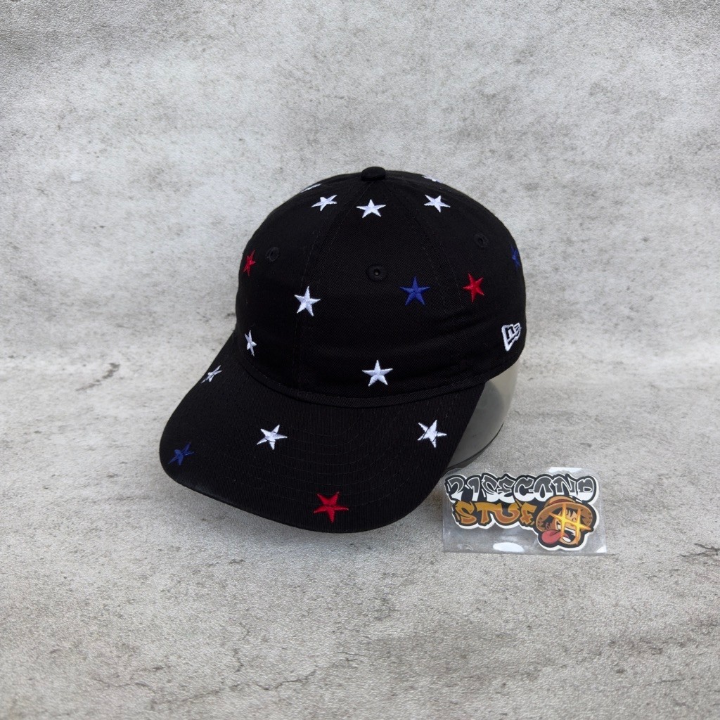 Topi NewEra Bintang Hitam Remaja Second