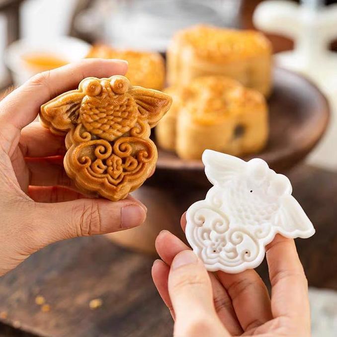 Cetakan Mooncake 75Gr Terbaru Cetakan Kue Bulan 75Gr Cetakan Moon Cake